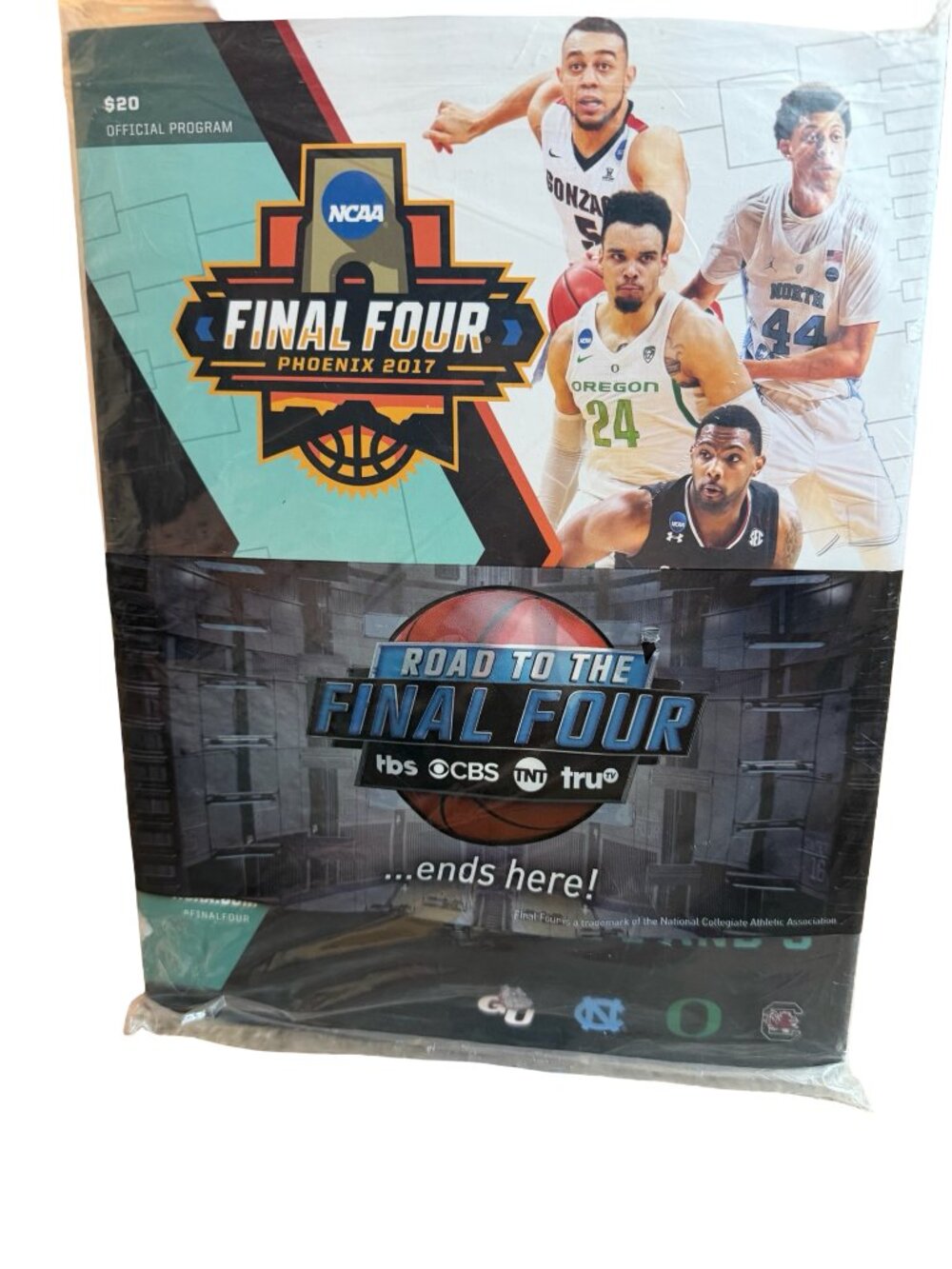 NCAA 2017 Final Four Program Phoenix Tournament Catalog Magazine New Sealed NIP